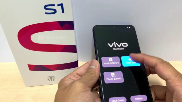 cara reset hp vivo