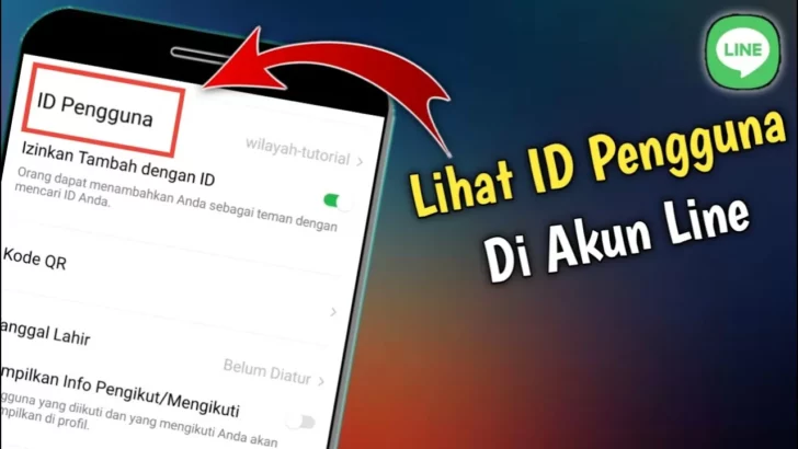 cara melihat id line