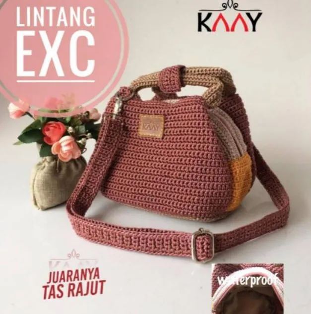 tas rajut lintang EXC KAAY