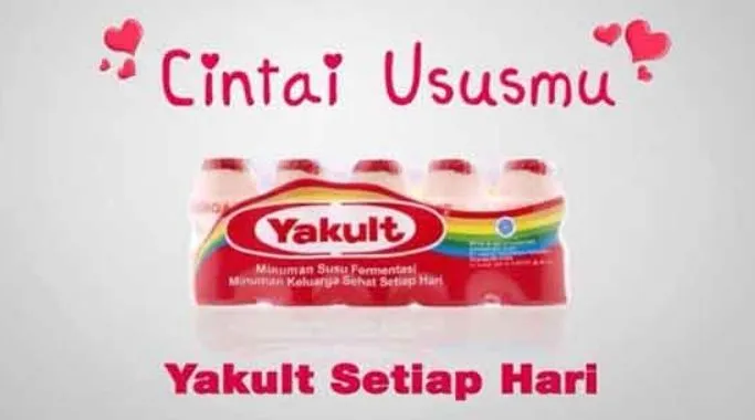 iklan yakult pada media cetak