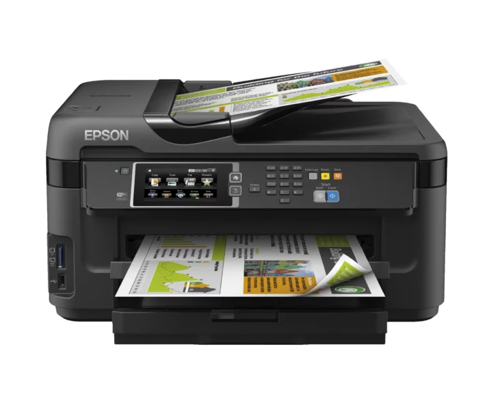 cara install driver Epson WF 7611 WIndows 10 32/64-bit